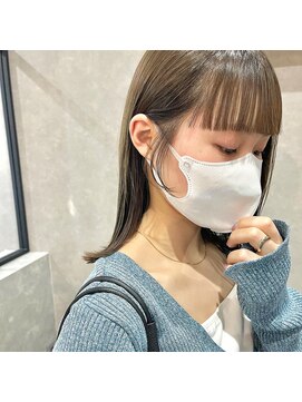ムード カナザワ(mood kanazawa) カーキアッシュ×ワイドバング