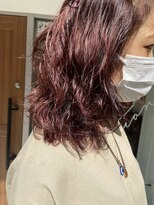 インビテーション(invitation) ブリーチ・イルミナカラー・ピンクブラウン・レッドブラウン