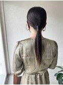お呼ばれhair