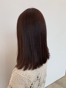 ビーヒアナウ N゜03 金沢駅西店(BE HERE NOW) 【red violet/red brown/ミディアム】