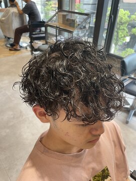 ラグシス ザ バックルーム(LUXIS THE BACK ROOM) 波巻きマッシュ【立川/メンズ】