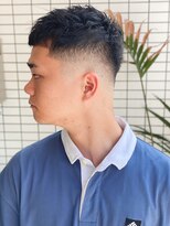 スウェル 船橋店(Swell)&nbsp;ハイライト/マッシュパーマ/ウルフ/波巻き/メンズ