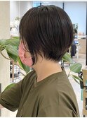 前下がりショートボブ