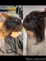 リシャルム 新保店(Re charme)&nbsp;［Re Charme/近藤恭輔］白髪ぼかしハイライト