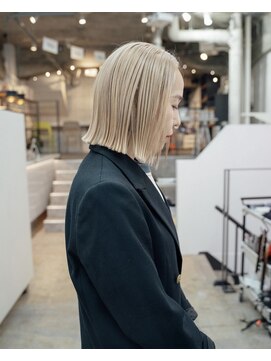 マーケット(MARKET) ボブスタイル ハイトーンベージュ