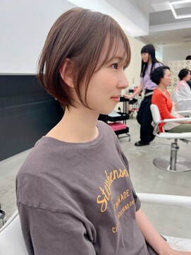 ノエ ナゴヤ(NOE NAGOYA) ショートカット×透明感カラーN-34