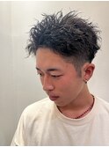 ツイストスパイラルパーマ スパイキーショート