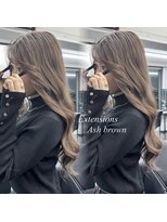 リアオオサカ テラス 梅田(Ria OSAKA terrace)&nbsp;～シールエクステ　アッシュブラウン～【大阪　梅田】