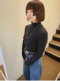 姫カットミニボブ