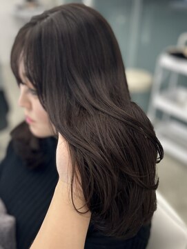 アイシー 表参道(ICY) ブリーチなしかわいいチョコレートグレージュ