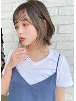 ロンドルピナス 小倉(Lond Lupinus) イメチェン外ハネボブ美髪ワイドバング顔周りレイヤーボブ/小倉