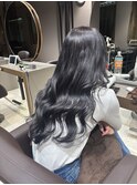 20代３０代大人美人小顔韓国ヘアアッシュブラック
