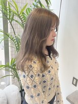 オーセンヘア(AUTHEN.HAIR)&nbsp;【仙台美容室】ブリーチ必須◎ミルクティーカラー