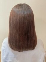 ユキオグループ グラン(yg GRAN)&nbsp;アプリコットオレンジ×小顔外ハネボブ◎似合わせカット