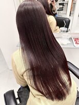 リムレスバイサンク 万代 新潟駅(LIMLESS by cinq) ダブルカラーミルクティーピンクベージュチェリーブラウン韓国
