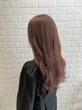 インデックスヘアー 錦糸町店(in'dex hair) ラベンダーピンク　ピンクベージュ　韓国ロングヘア　錦糸町