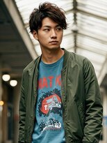 メンズ ガレット(Men's GALETTE)&nbsp;#フェザーパーマ #サーフカール　#メンズパーマ