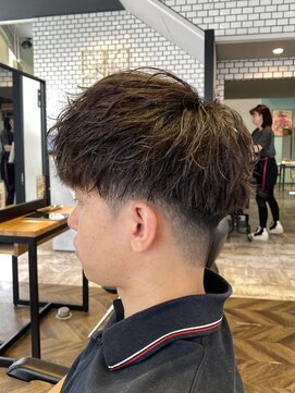 ステレオ ヘアデザイン 安城店(STEREO HAIR DESIGN) マッシュ×ソフトツイスト×シャドウパーマ［9月］