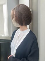 シエル バイ ケンジ 登戸 生田(CIEL by KENJE)&nbsp;30代40代50代絶壁解消ひし形小顔前下がりショート ボブ