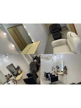 落ち着いた雰囲気の店内で、周りを気にせずリラックス♪髪のお悩みや要望も気軽に相談できる◎