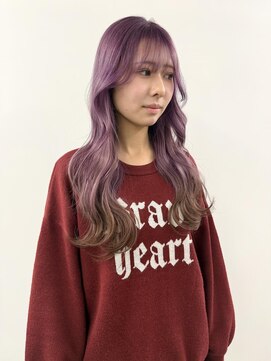 ホリー(HOLLY) purple×brown