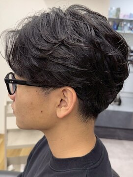 ナム 錦糸町(NAM) MEN'S HAIR/ブルーブラック/フェザーパーマ/錦糸町