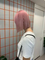 ペレ 原宿(PELE)&nbsp;ダブルカラー/ケアブリーチ/羽エクステ/原宿