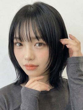 ガレリアエレガンテ 名駅店(GALLARIA Elegante) レイヤーボブ/フェイスレイヤー/ブラックカラー