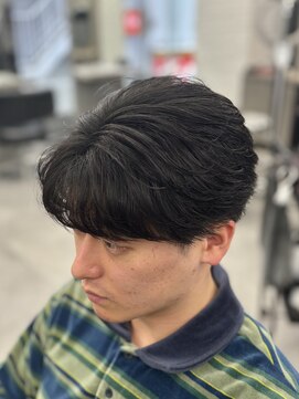 オーバルバイアピッシュ(OVARL by apish) シースルーマッシュニュアンスパーマナチュラルマッシュ