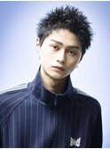 【スパイキーベリーショート】メンズ短髪黒髪