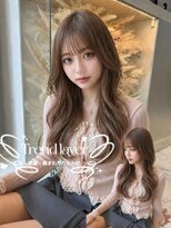 ラビス 浦和(Lovis)&nbsp;ミルクティーブロンド/ワンホンレイヤー/ニュアンスウルフ