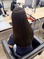 アジールヘア 赤羽(agir hair)&nbsp;ロングケア縮毛矯正×艶髪レイヤーカット×小顔似合わせ