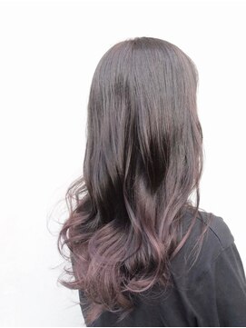 ククル ヘアー(cucule Hair) 京都・西院cuculehair グラデーションラベンダーアッシュグレー