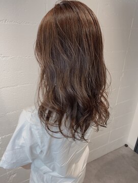 シェル 吉祥寺(shell) 極細ハイライト☆ミルクティーカラー