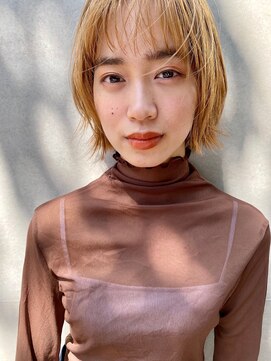 ベター(better) シースルー外はねショート