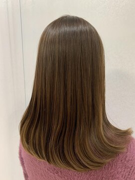 エスカーラ 表参道(THE ESCALA) ハニーベージュ×髪質改善トリートメント【タビラマユミ】