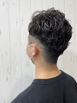 チームボス(Team BOSS) メンズカット/リッジパーマ/ツーブロック