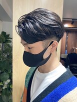 メンズヘアトーキョー(MEN'S HAIR TOKYO)&nbsp;ナチュラルサイドパート/ポイントパーマ/ツーブロック