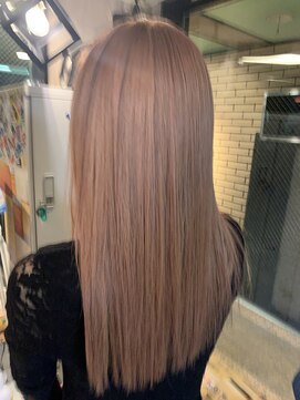 ラフ 難波店(LAFF) #黒髪#ボブルフ#ネビージュ#小顔#ワンレン