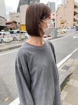 リビング 津田沼(LIVING)&nbsp;マッシュ/くびれヘア/ビタミンカラー/艶ボルドー[津田沼駅]