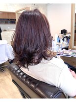 ソッリーソ ヘア(sorriso hair)&nbsp;【sorriso haiｒ桜山】うる艶髪☆大人かわいい外ハネウルフ