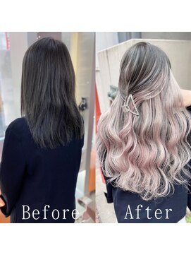 エクステ専門店あるじゃんすー 広島店 ホワイトパープル#シールエクステ#韓国#ホワイトグレージュ#広島