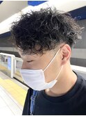 マスクに似合うみなとみらいツイストスパイラルパーマ