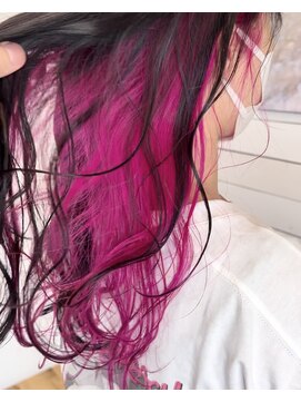 ラニハナクドウ(lanihana.kudo) +＊～インナーカラーwithホットホットピンク～＊+