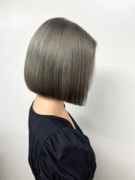 バブルス 新所沢店(BUBBLES) 前下がりハイトーンオリーブ