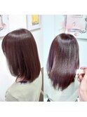 【髪質改善】アッシュブラウン系カラー　Ash清瀬 大嶋