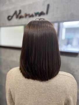 ナチュラル 青森新町店(Natural) 艶髪ストレート