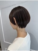 まるみショート　マッシュショート　銀座美容室