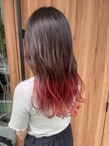 エルナ(ELNA)&nbsp;脱黒染めカラー！グラデーションカラーもできちゃいました♪