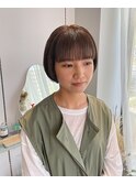 mini bob x beige